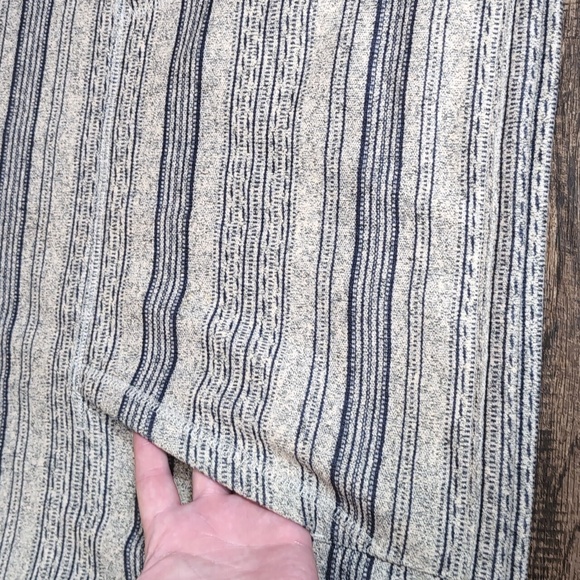 Burton Dry Ride Fleece Lined Striped 6 Button Henley Hoodie Size Small Snowboard - Picture 7 of 13